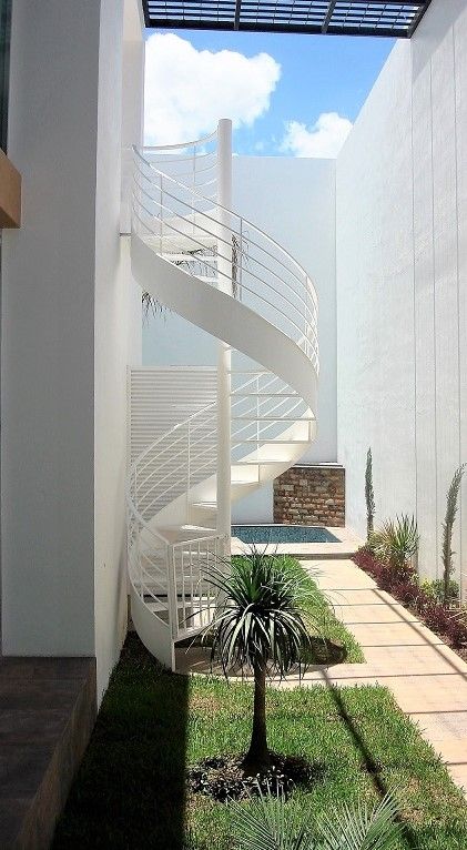 Casa RA, Víctor Díaz Arquitectos Víctor Díaz Arquitectos 계단 철 / 철강