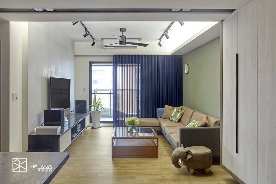 客廳區 禾廊室內設計 Tropical style living room