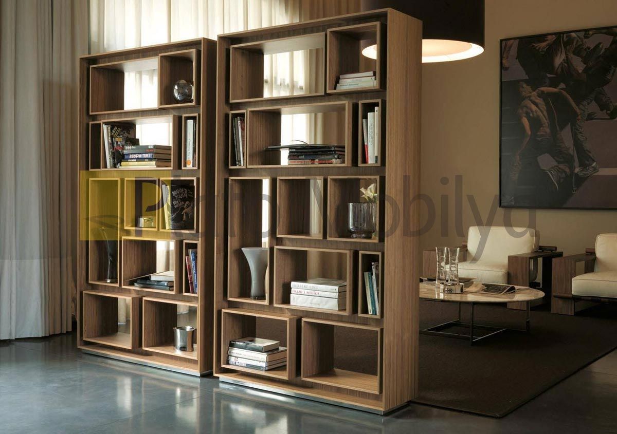 homify Living room Wood Wood effect Shelves