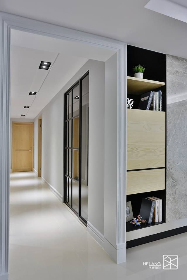 走道 禾廊室內設計 Classic style corridor, hallway and stairs