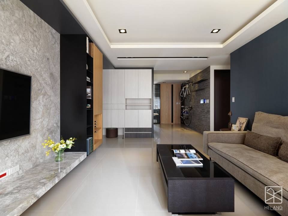 新業雅砌, 禾廊室內設計 禾廊室內設計 Livings de estilo minimalista