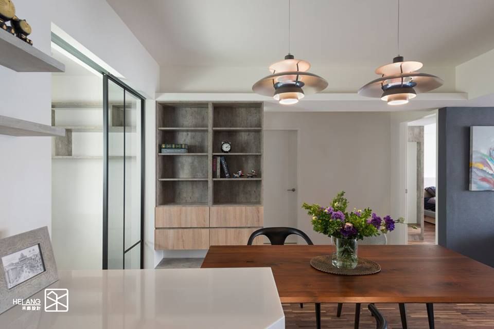 餐廳 禾廊室內設計 Minimalist dining room