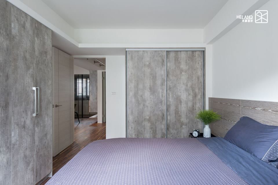 台北 - 萬利街, 禾廊室內設計 禾廊室內設計 Quartos minimalistas