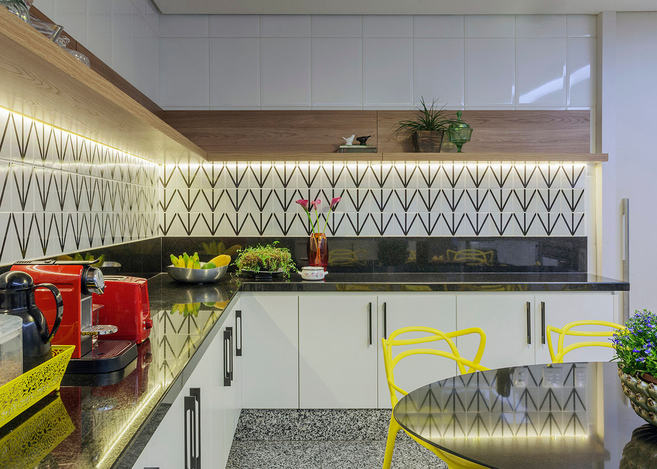 APARTAMENTO S I R, DUBAL ARQUITETURA DUBAL ARQUITETURA Modern Kitchen