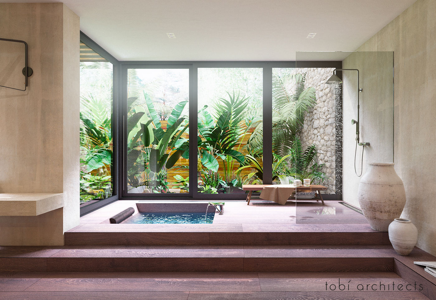 К — 16, Tobi Architects Tobi Architects Salle de bain minimaliste