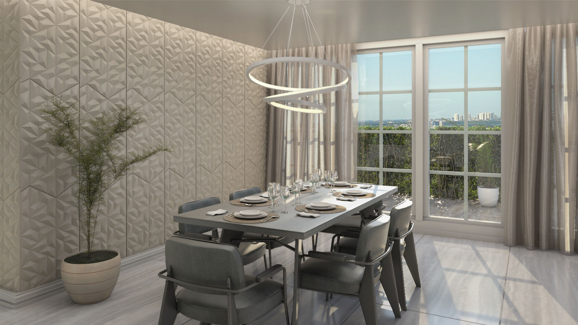 Comercial Grupo Ferrara - Comedor, Gabriela Afonso Gabriela Afonso Modern dining room Wood Wood effect