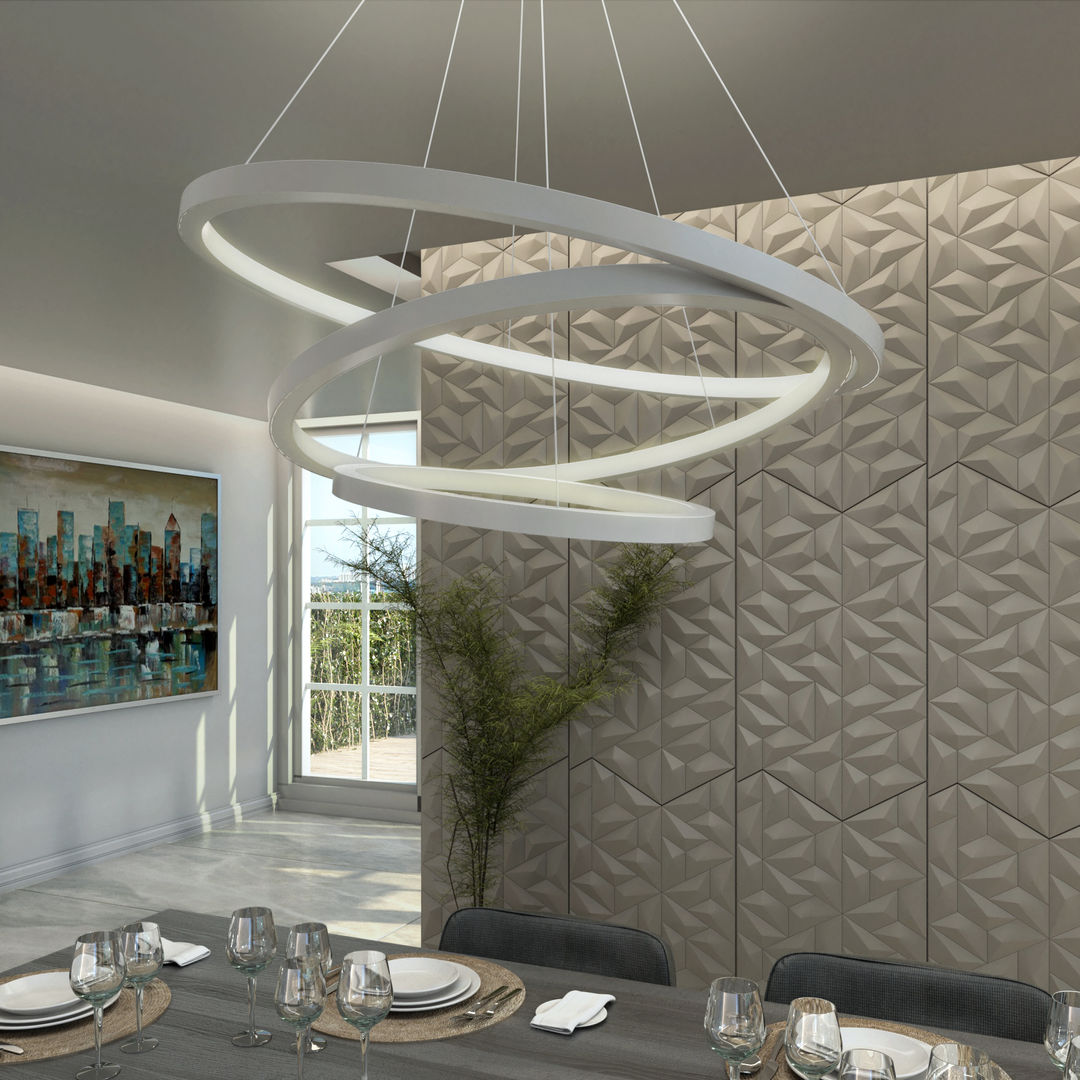 Comercial Grupo Ferrara - Comedor, Gabriela Afonso Gabriela Afonso Modern Dining Room Wood Wood effect