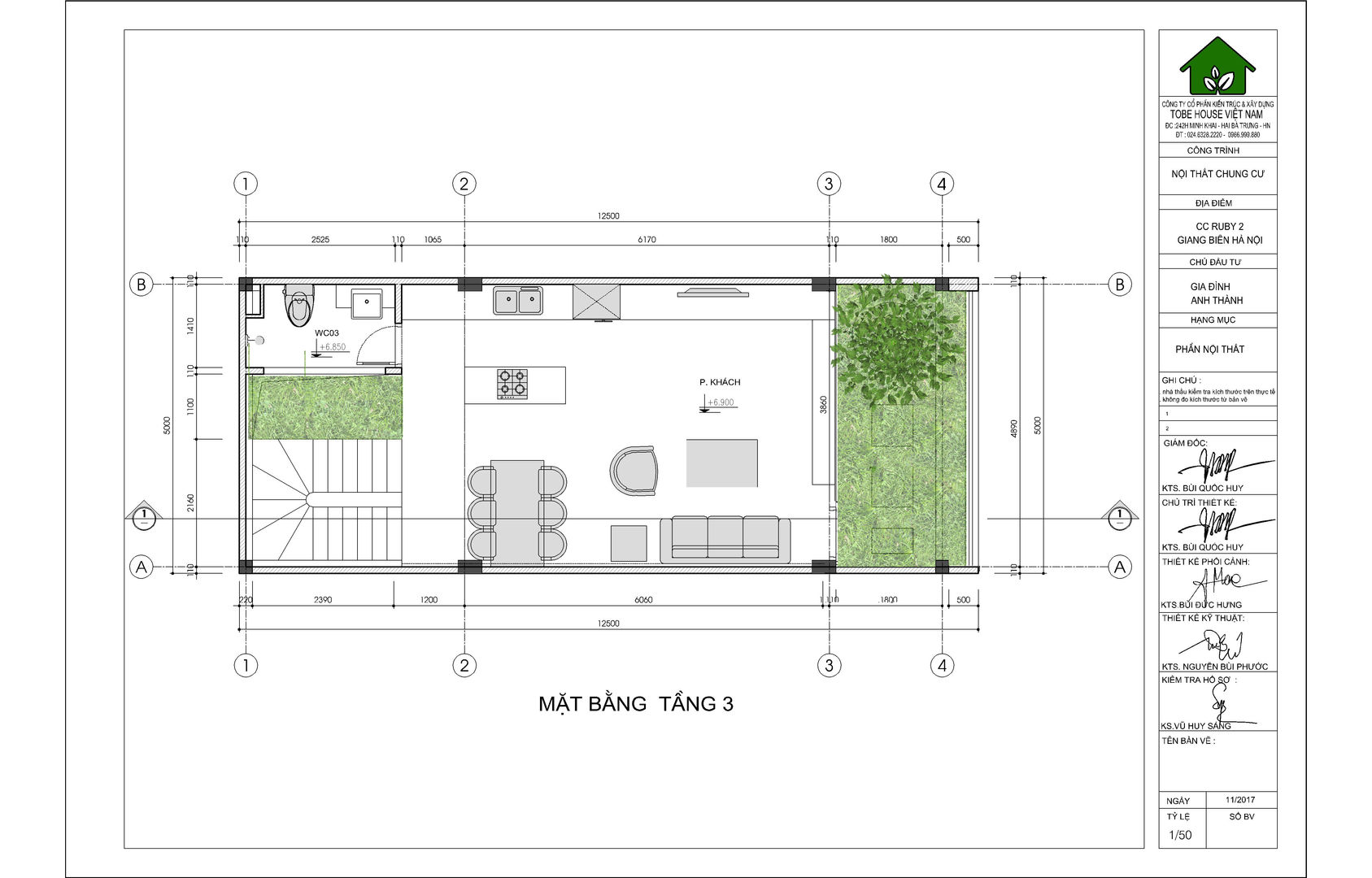 Linh House - Linh Đàm, Công ty cổ phần kiến trúc và nội thất Tobehouse Việt Nam Công ty cổ phần kiến trúc và nội thất Tobehouse Việt Nam