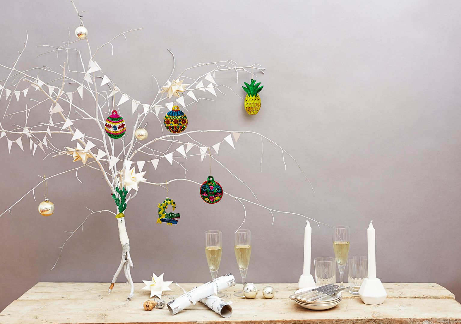 Mexican Tropical Christmas Decoration Set Deja Ooh Phòng khách phong cách nhiệt đới Kim loại christmas decoration,Mexican,mexican decoration,Christmas style idea,Accessories & decoration