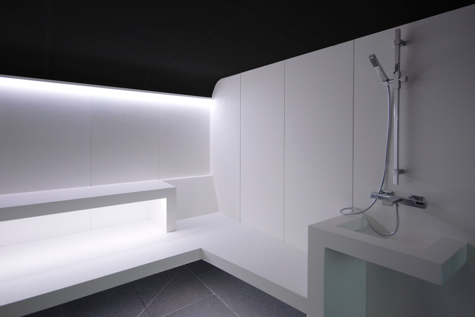 Línea de baño de Vapor Solid Surface de INBECA Wellness Equipment, INBECA Wellness Equipment INBECA Wellness Equipment ساونا