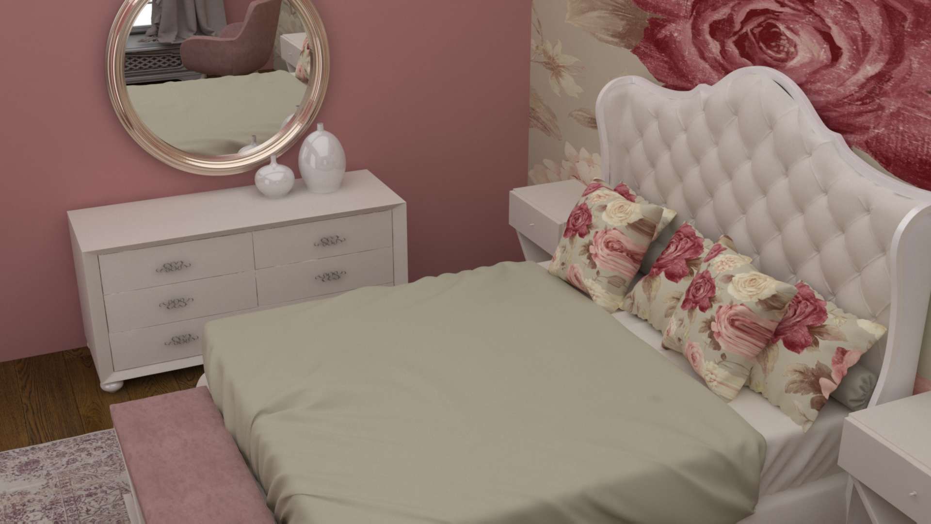 جمال , Batool Batool Kamar Tidur Modern