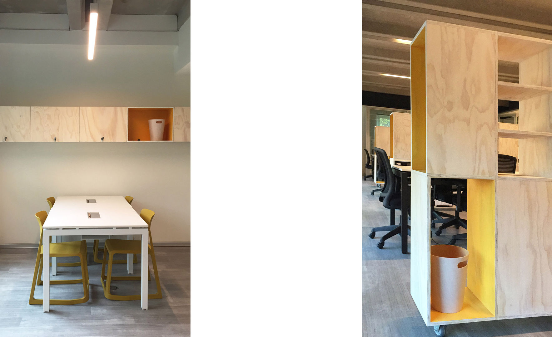 Oficinas Incowork, 2712 / asociados 2712 / asociados Commercial spaces لکڑی Wood effect Offices & stores