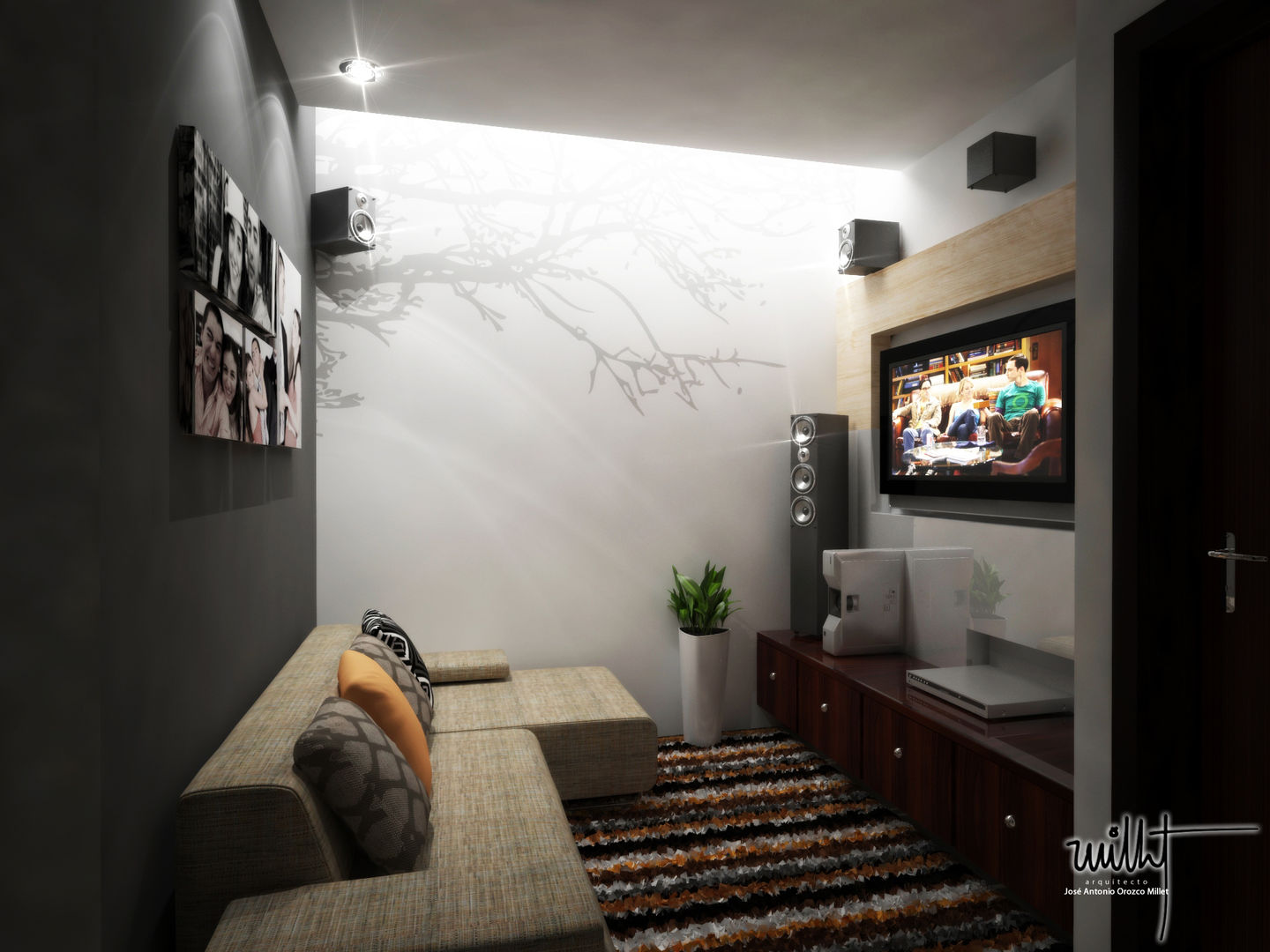 homify Media room