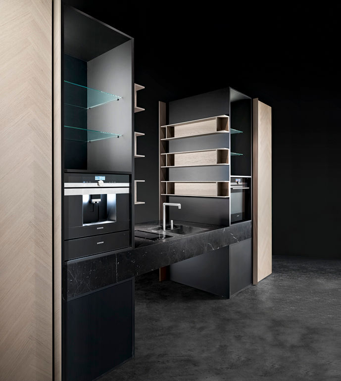 Binova Mantis, BINOVA MILANO BINOVA MILANO 現代廚房設計點子、靈感&圖片 儲櫃