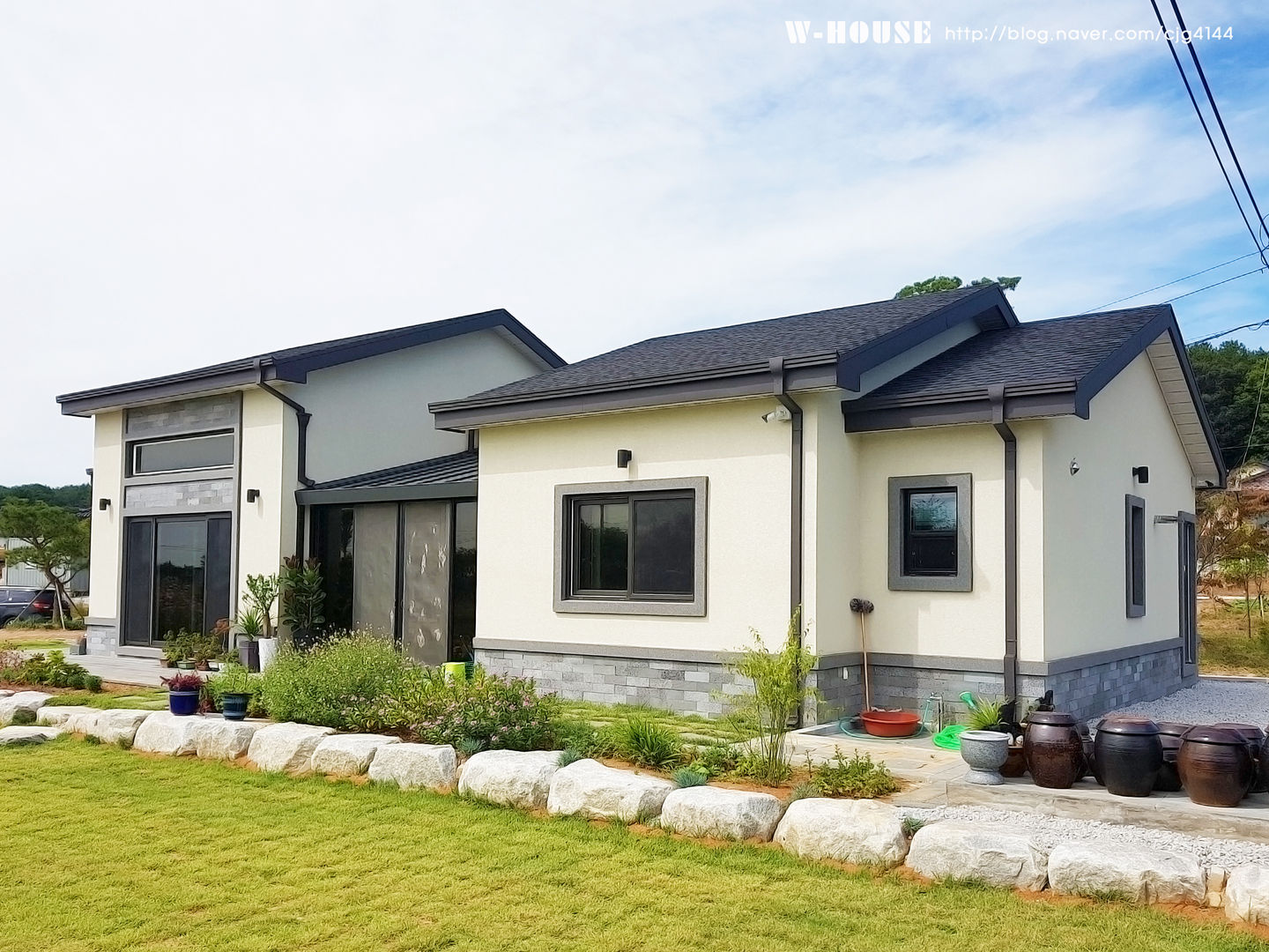 함라 신대리 2호 35평형 ALC전원주택, W-HOUSE W-HOUSE Country house کنکریٹ