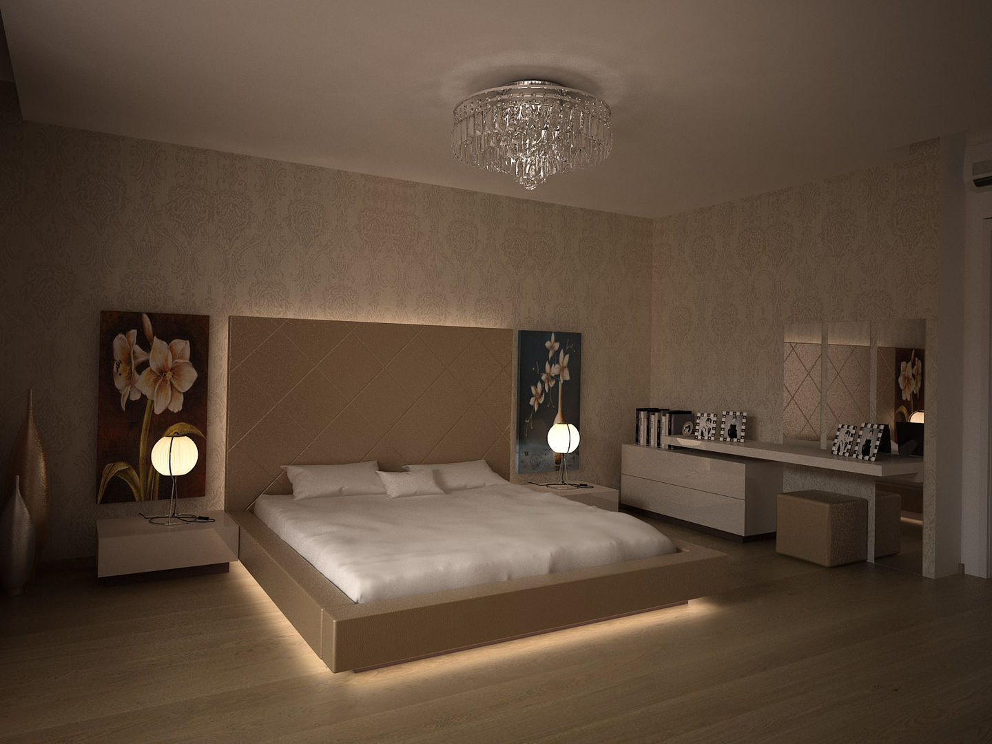 Sinpaş Lagün İris villa homify Modern Yatak Odası