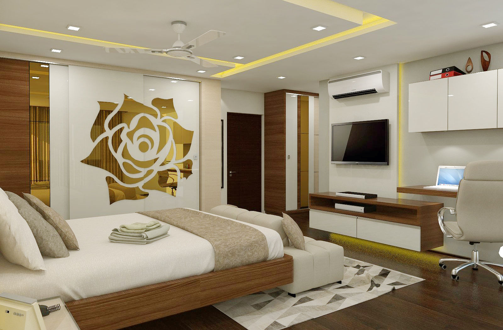 homify Modern style bedroom Plywood