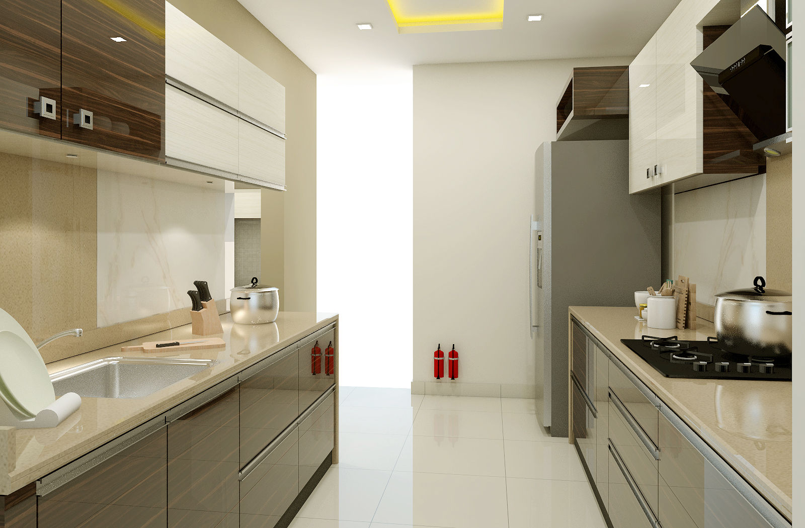 homify Unit dapur Kayu Lapis