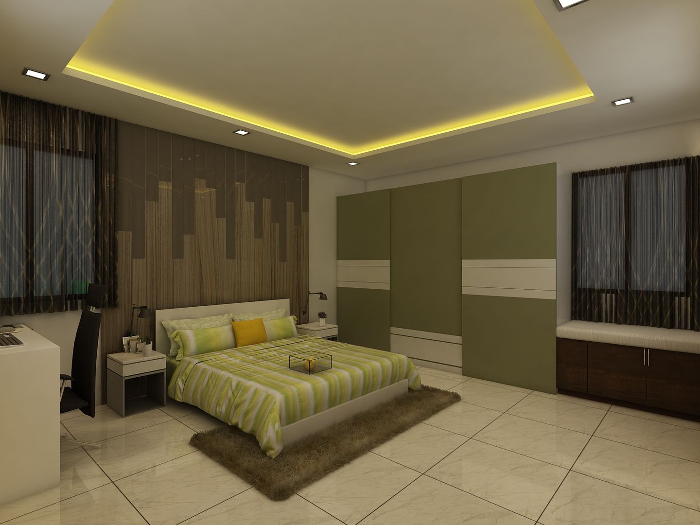 Master Bedroom homify Modern style bedroom