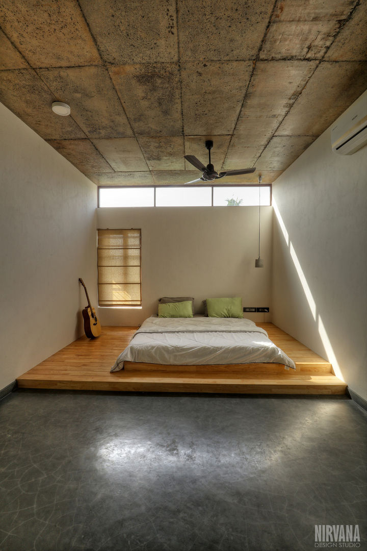Tropical home 1, Studio Nirvana Studio Nirvana トロピカルスタイルの 寝室