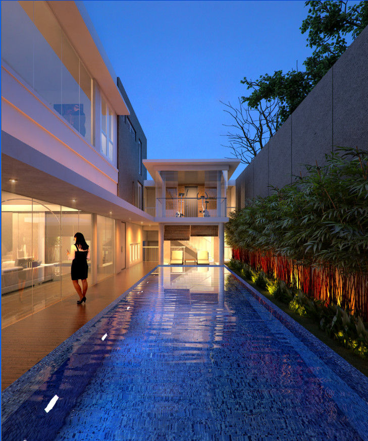 LEBAK BULUS, sony architect studio sony architect studio Pool