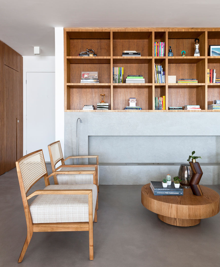 Apartamento Portugal, GDL Arquitetura GDL Arquitetura Salas de estar minimalistas