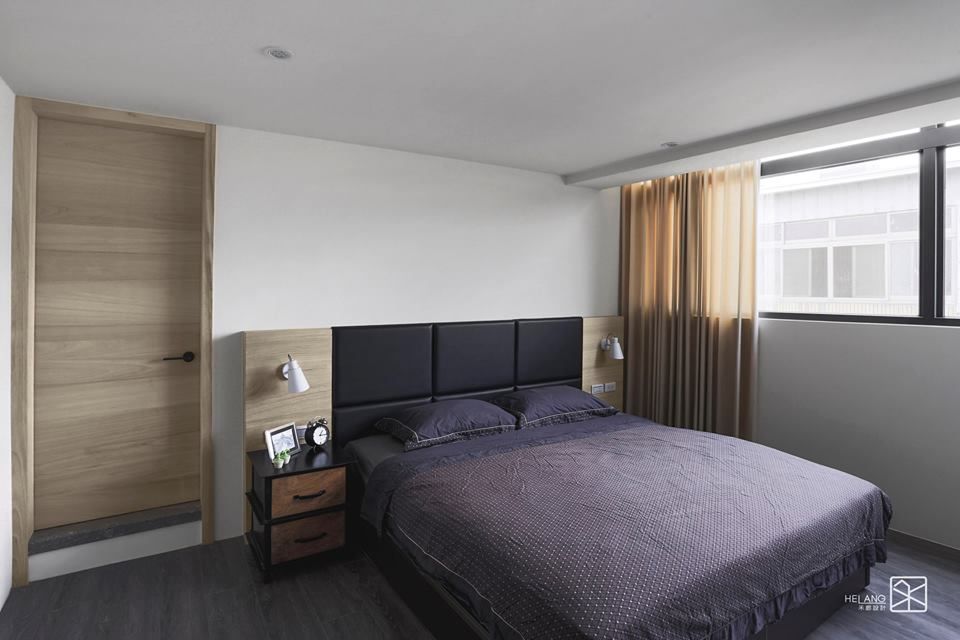 床頭繃布 禾廊室內設計 Eclectic style bedroom