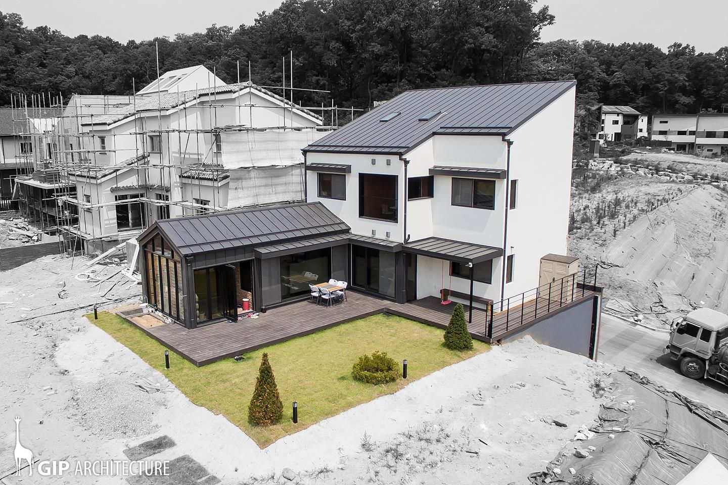 KITCHEN WING, GIP GIP Modern houses