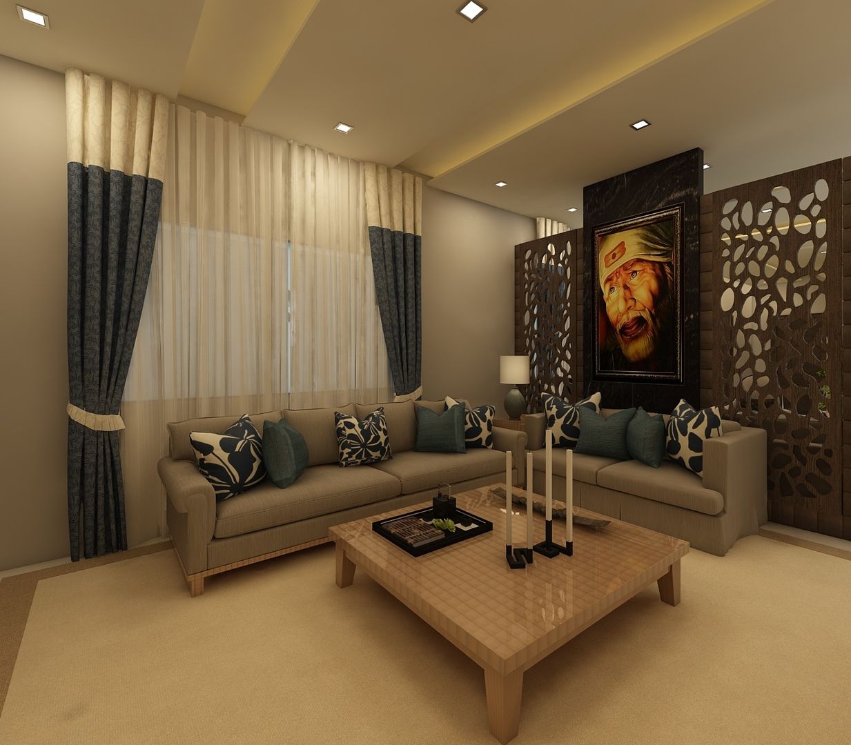 homify غرفة المعيشة