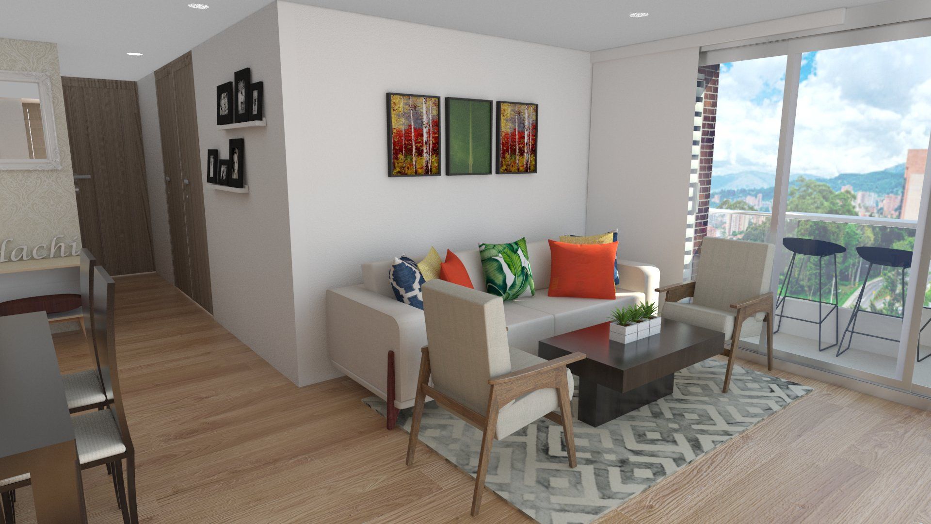 Sala , Naromi Design Naromi Design Living room لکڑی Wood effect
