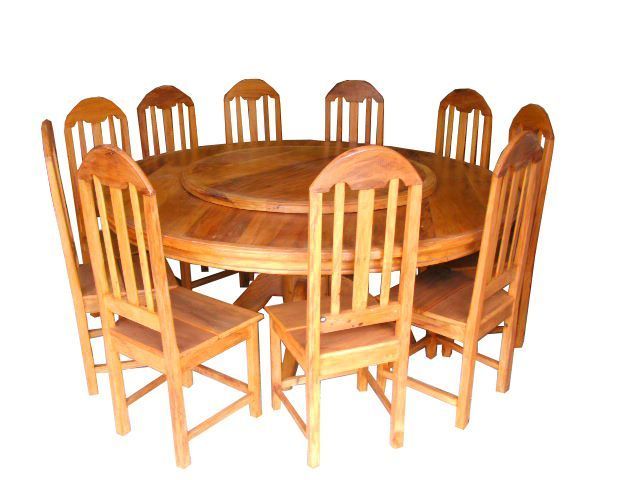 Conjuntos de Mesas Rústicos, Barrocarte Barrocarte Rustic style dining room Solid Wood Multicolored Tables