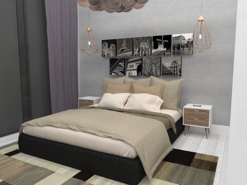 Viviendas prefabricadas modelo Neo, A-kotar A-kotar Modern style bedroom