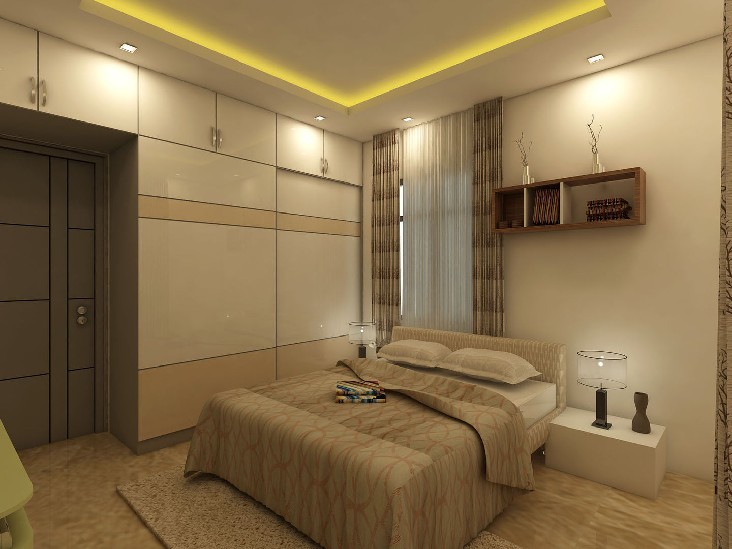 Bedroom homify Modern Bedroom