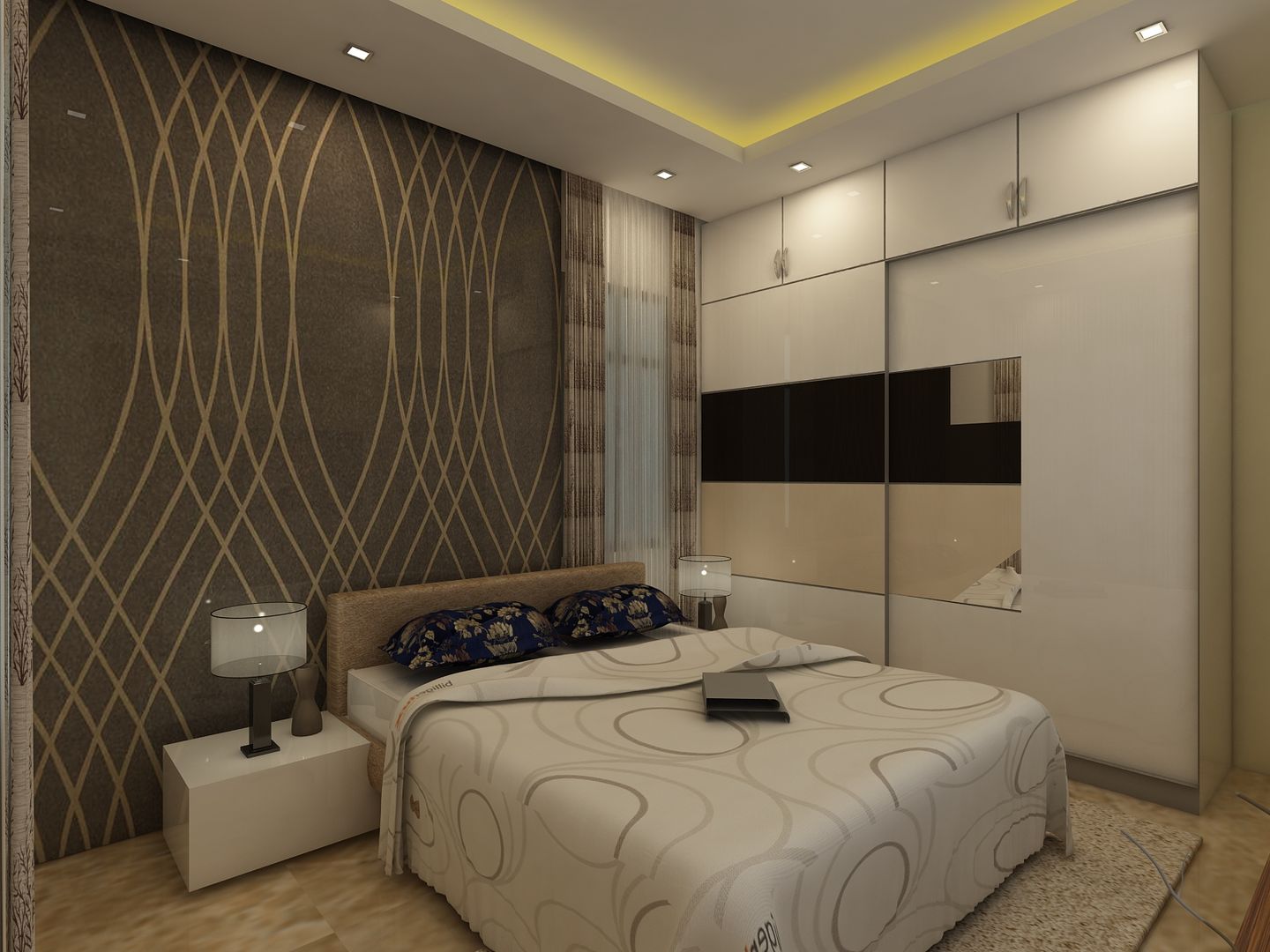 Bedroom homify Modern style bedroom