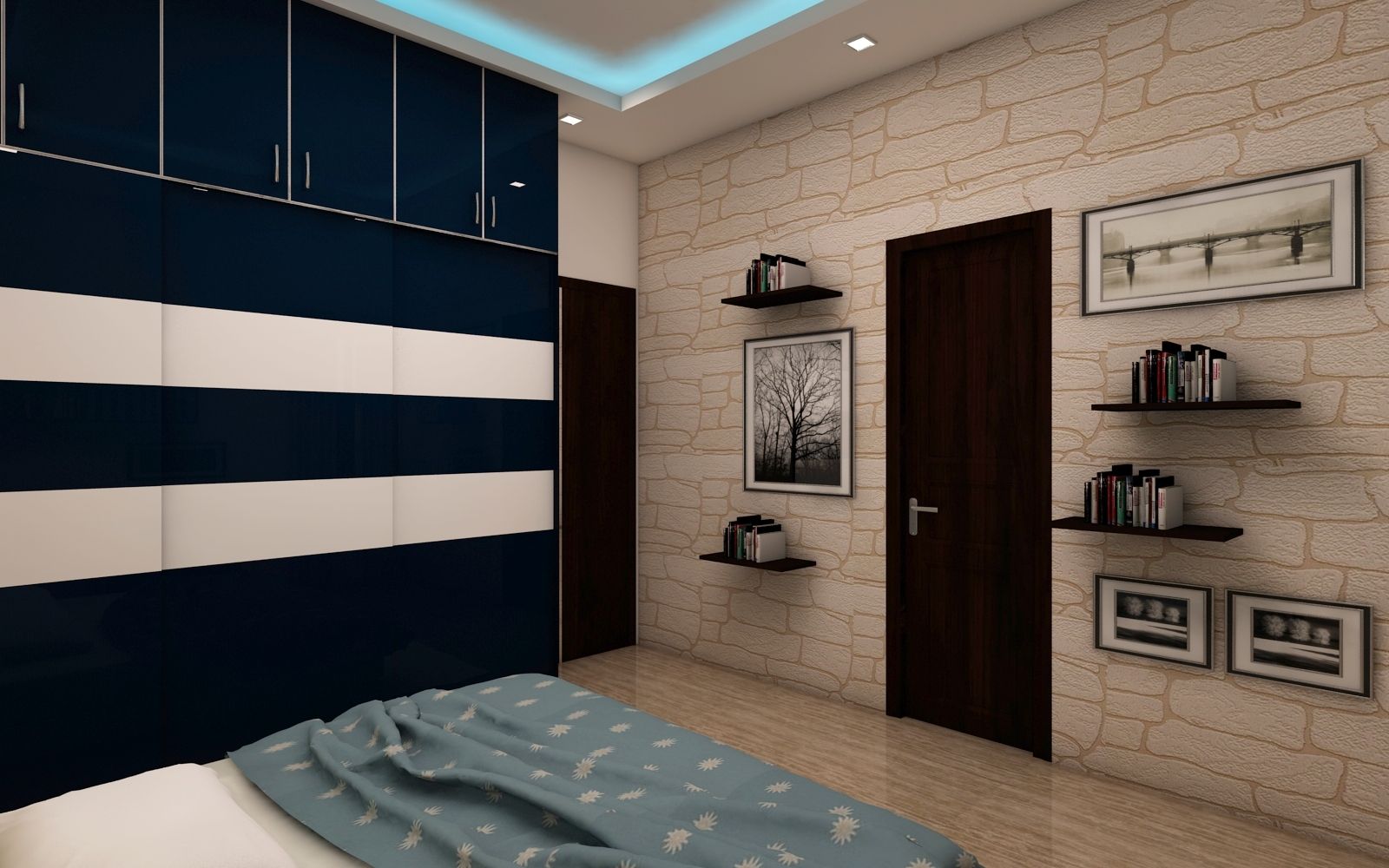 Bedroom homify Modern style bedroom