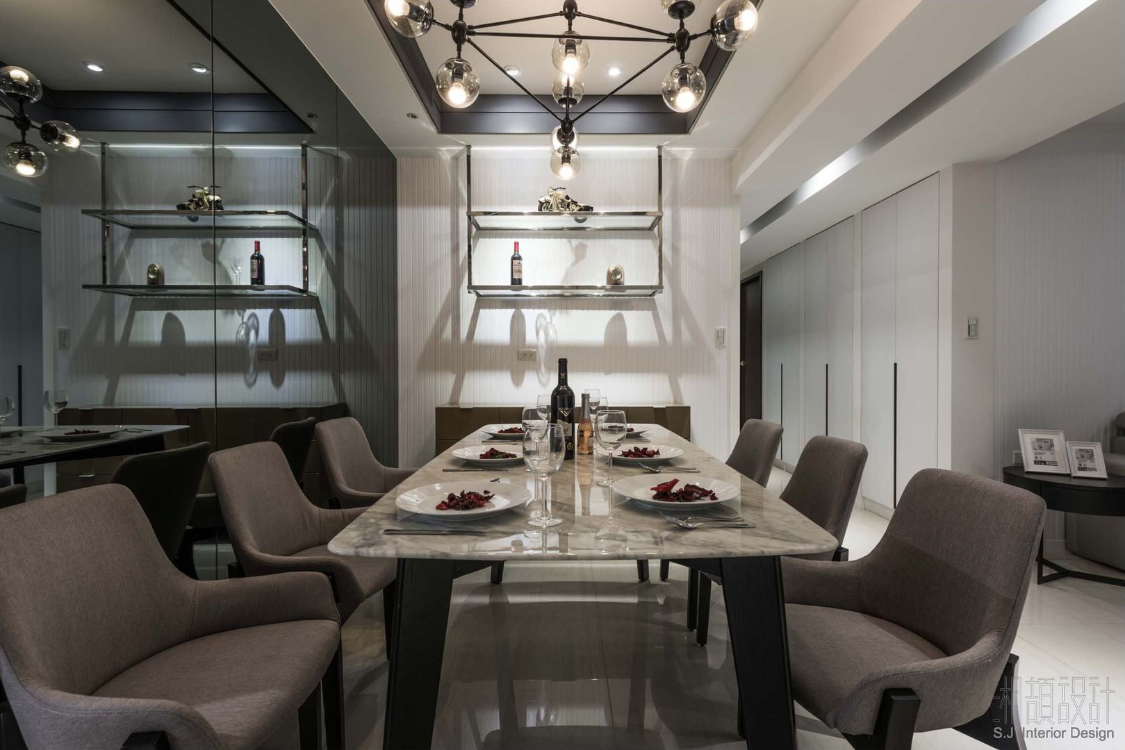 簡．溫 湘頡設計 Modern dining room