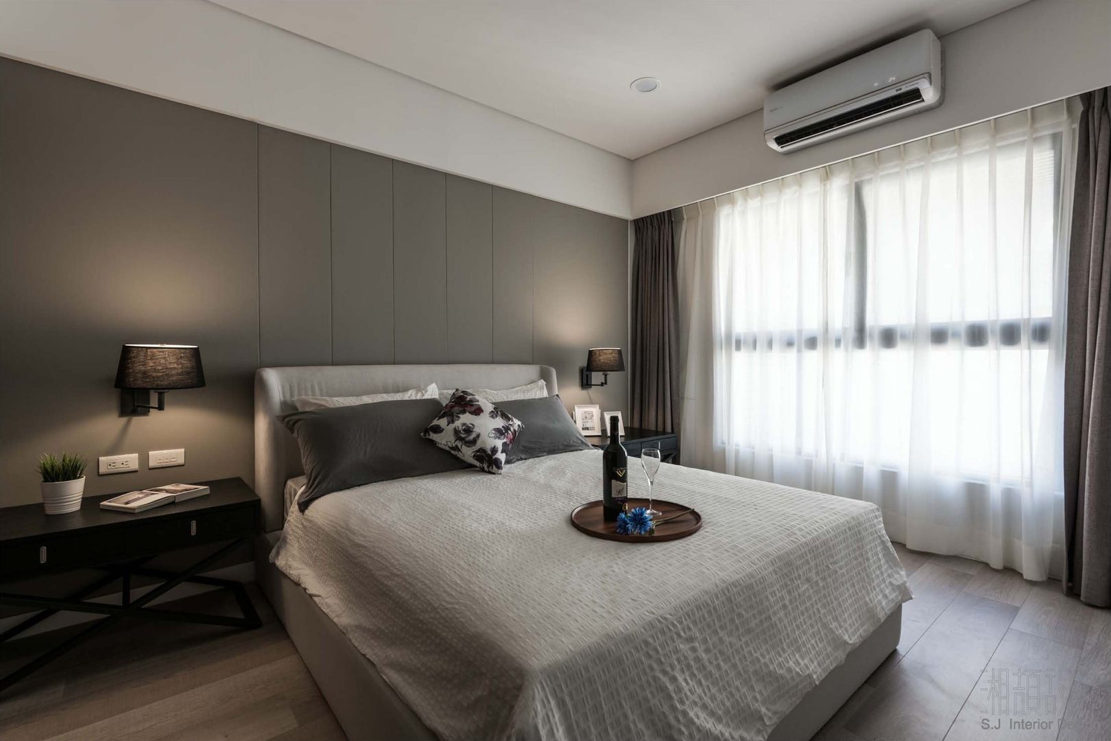 簡．溫 湘頡設計 Modern style bedroom