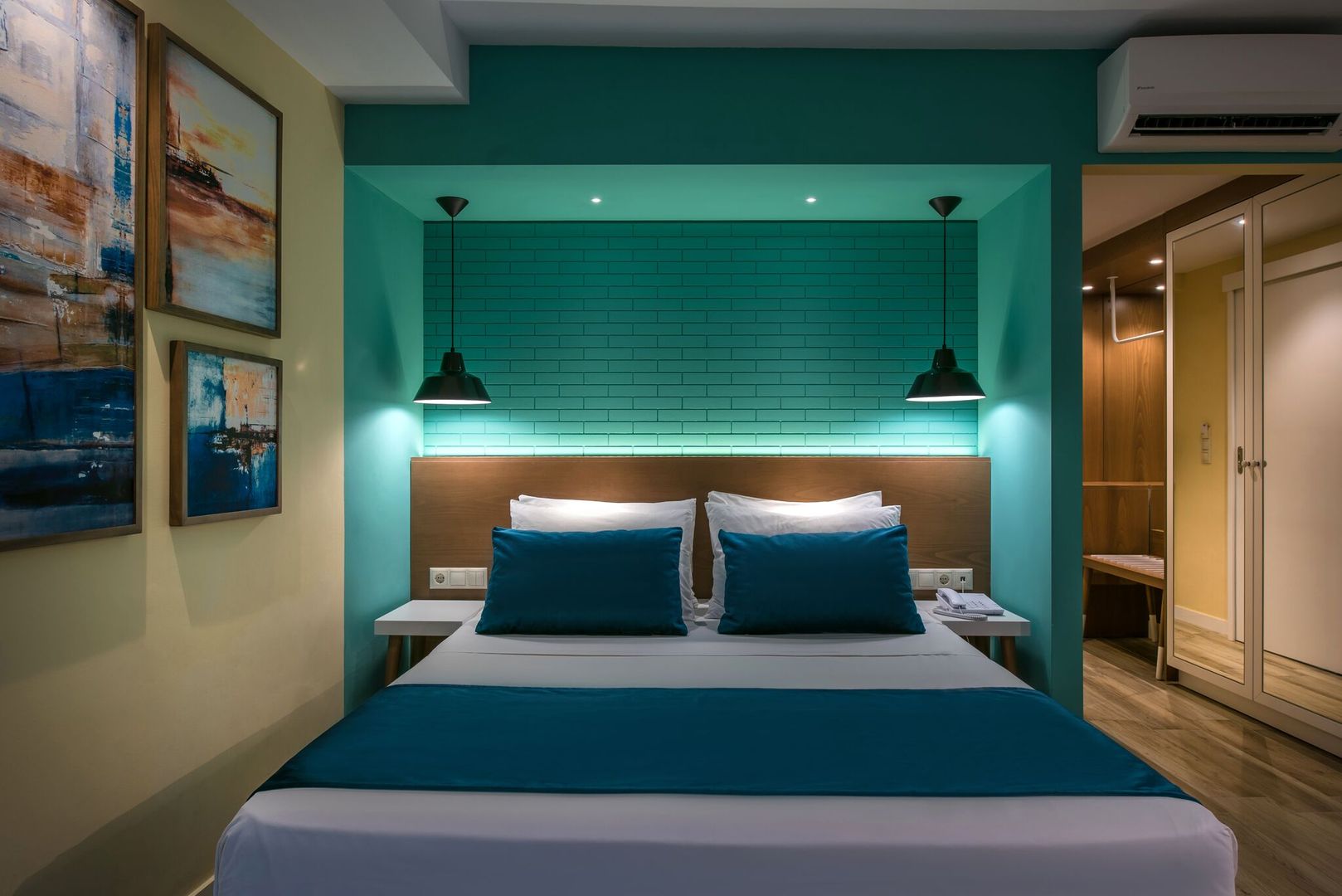 VINTAGE ROOM-FODELE BEACH HOTEL Palmiye Peyzaj Mimarlık Ticari alanlar Ahşap Ahşap rengi VINTAGE,ROOM,CREATIVE DESIGN,Oteller