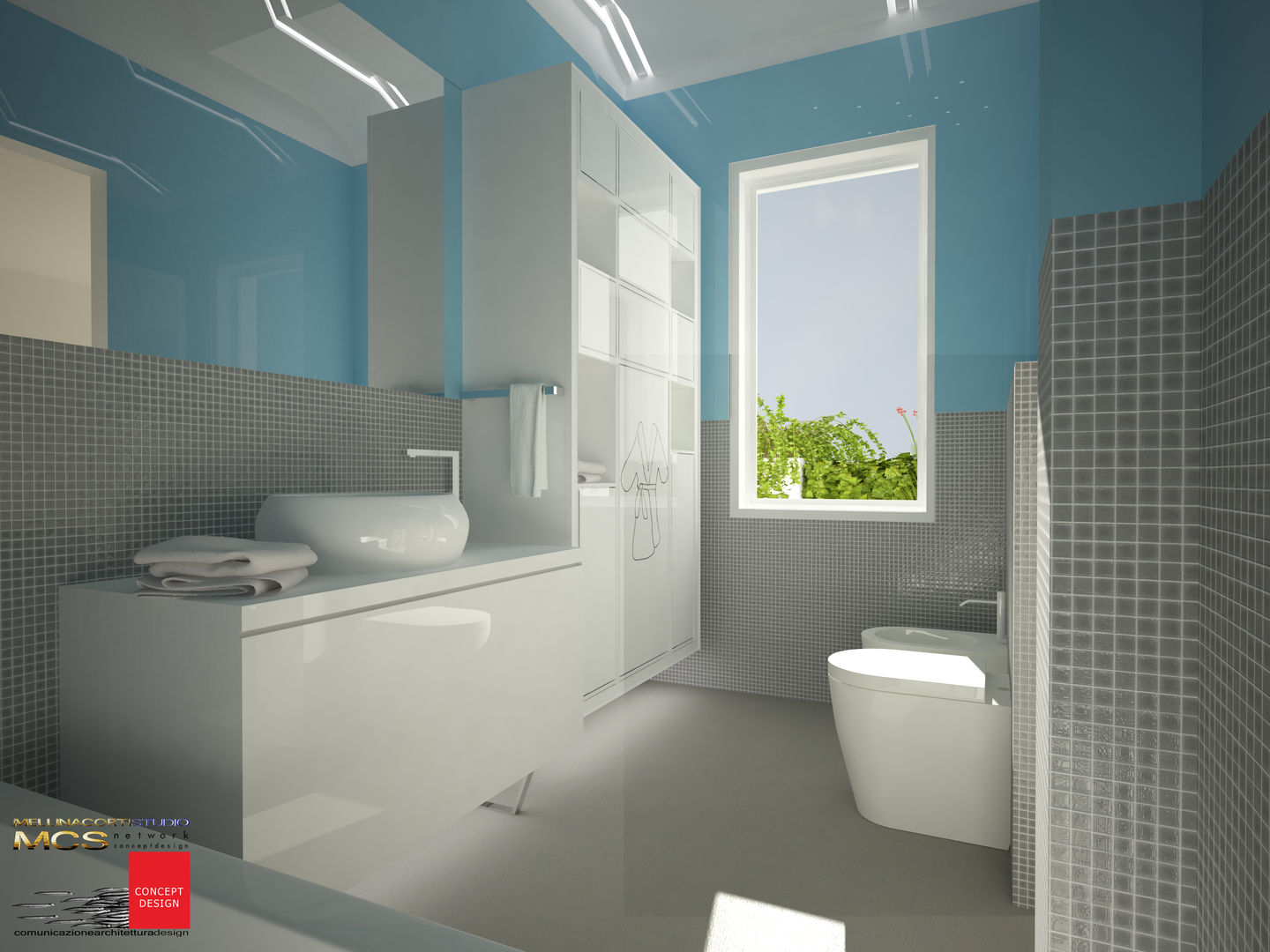 homify Modern bathroom