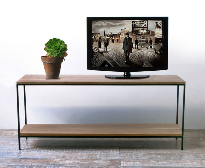 Aparador Mueble para TV , Tienda Quadrat Tienda Quadrat Soggiorno minimalista Legno Effetto legno Armadietti & Credenze