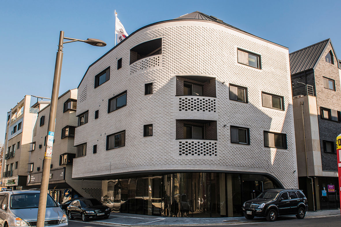 커빙스케이프_구리시 갈매동 562-4 상가주택, AAG architecten AAG architecten Multi-Family house Bricks