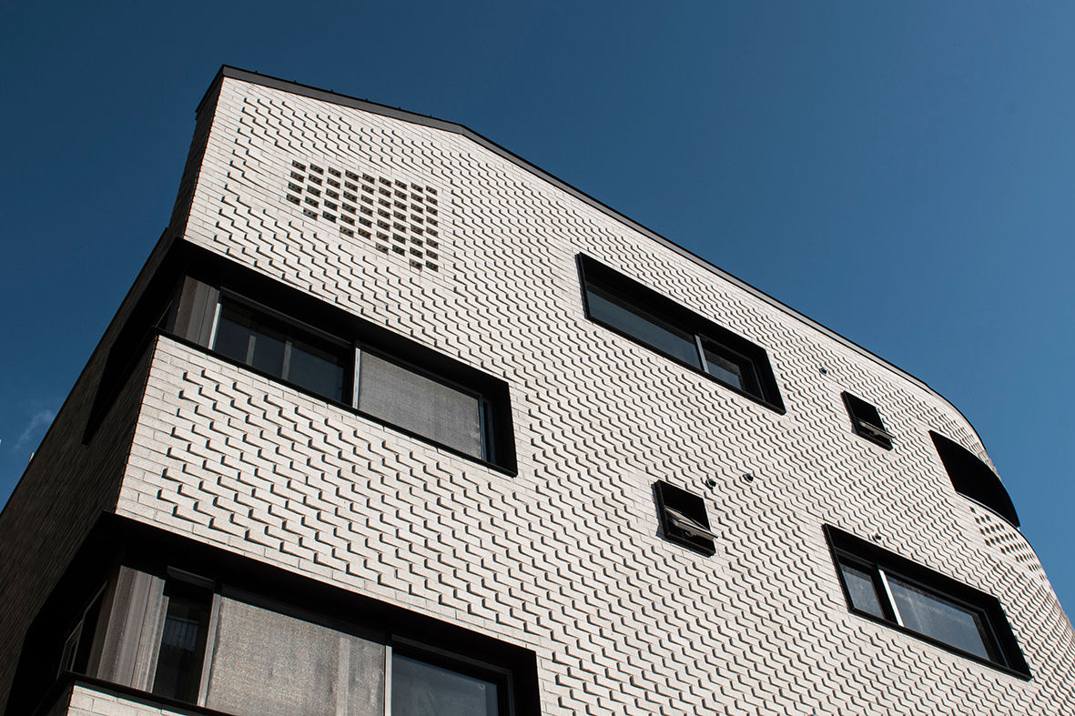 커빙스케이프_구리시 갈매동 562-4 상가주택, AAG architecten AAG architecten Multi-Family house Bricks