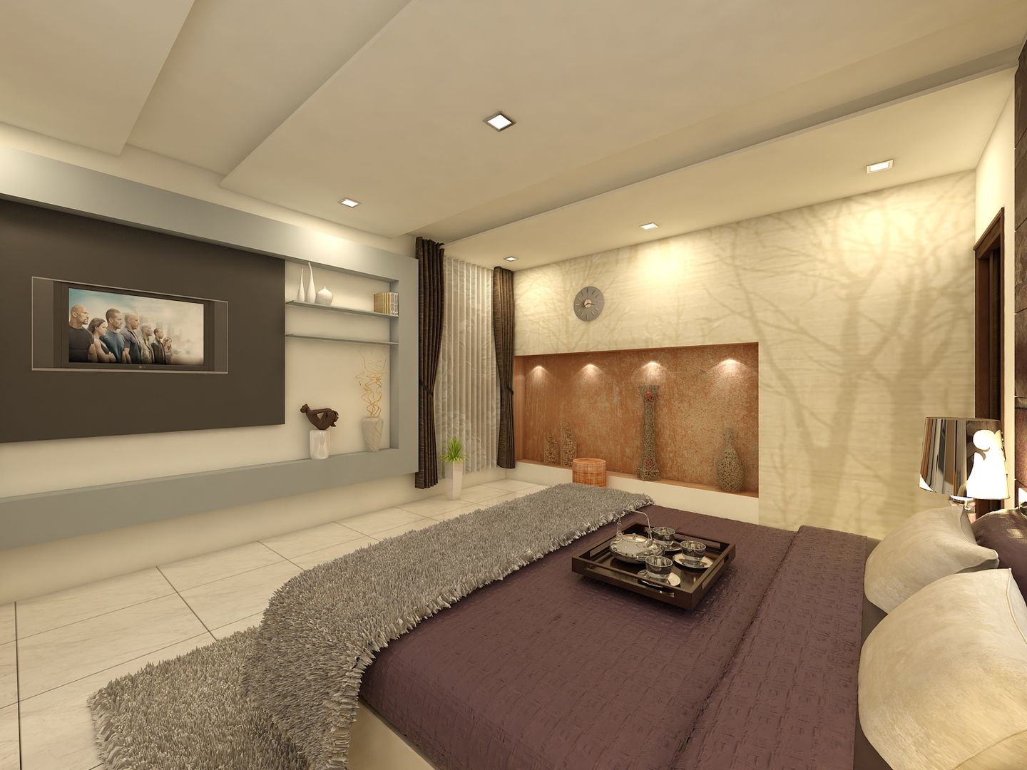 Bedroom homify Modern style bedroom