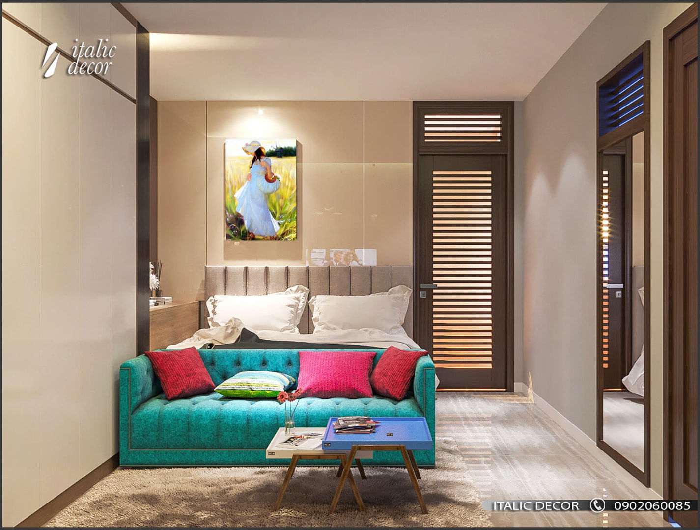 homify Modern style bedroom