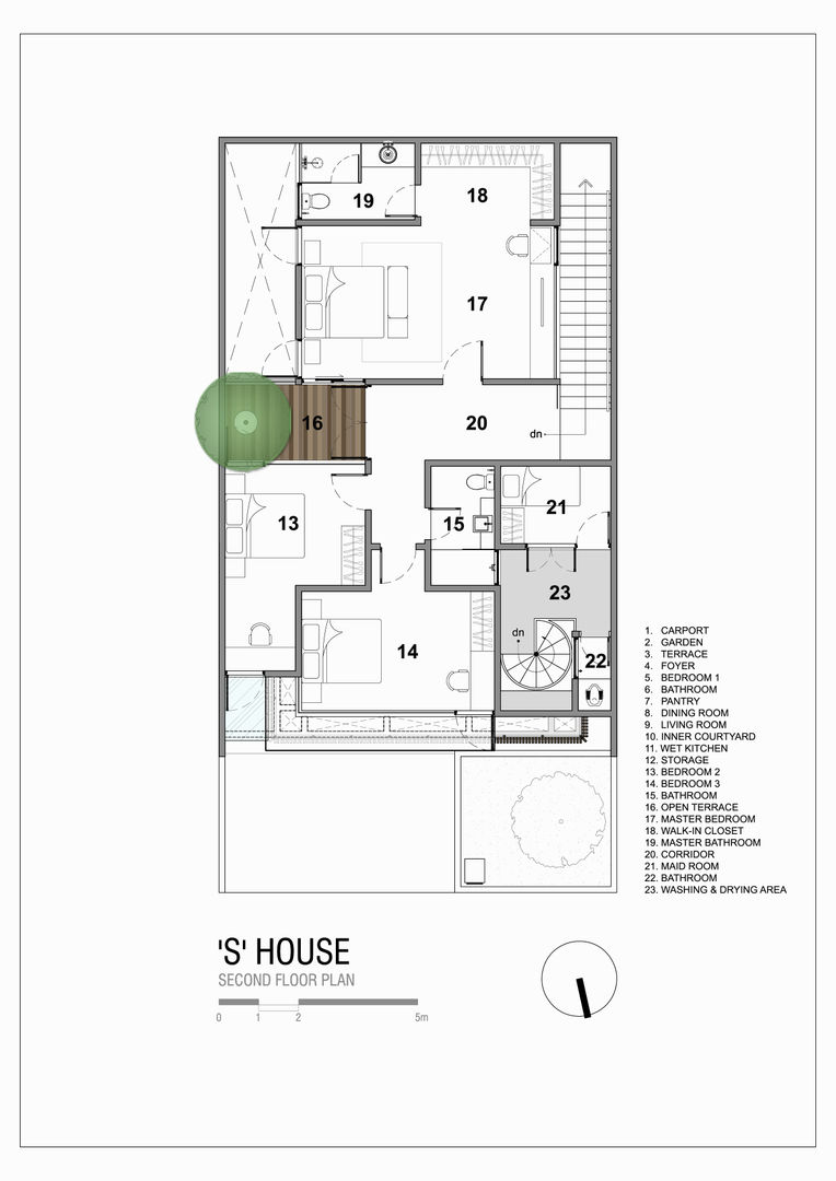 Second Floor Plan Simple Projects Architecture