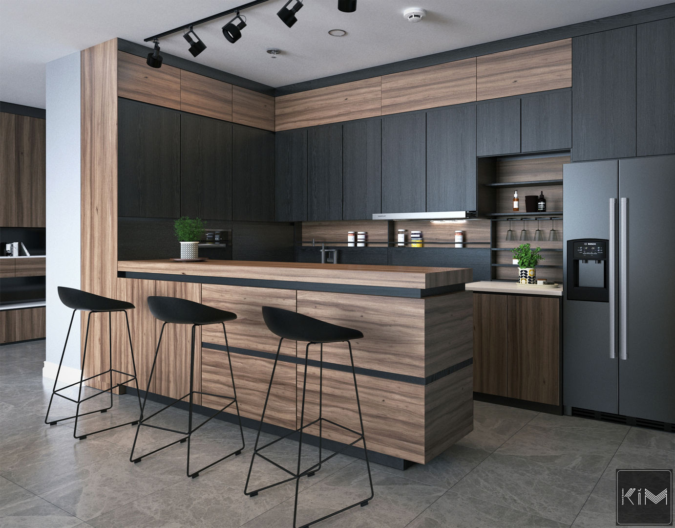 Dự án Wartermark, KIM - furniture KIM - furniture Modern Kitchen