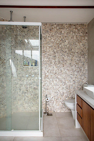 CASA JARDIM BOTÂNICO, Maria Claudia Faro Maria Claudia Faro Modern bathroom