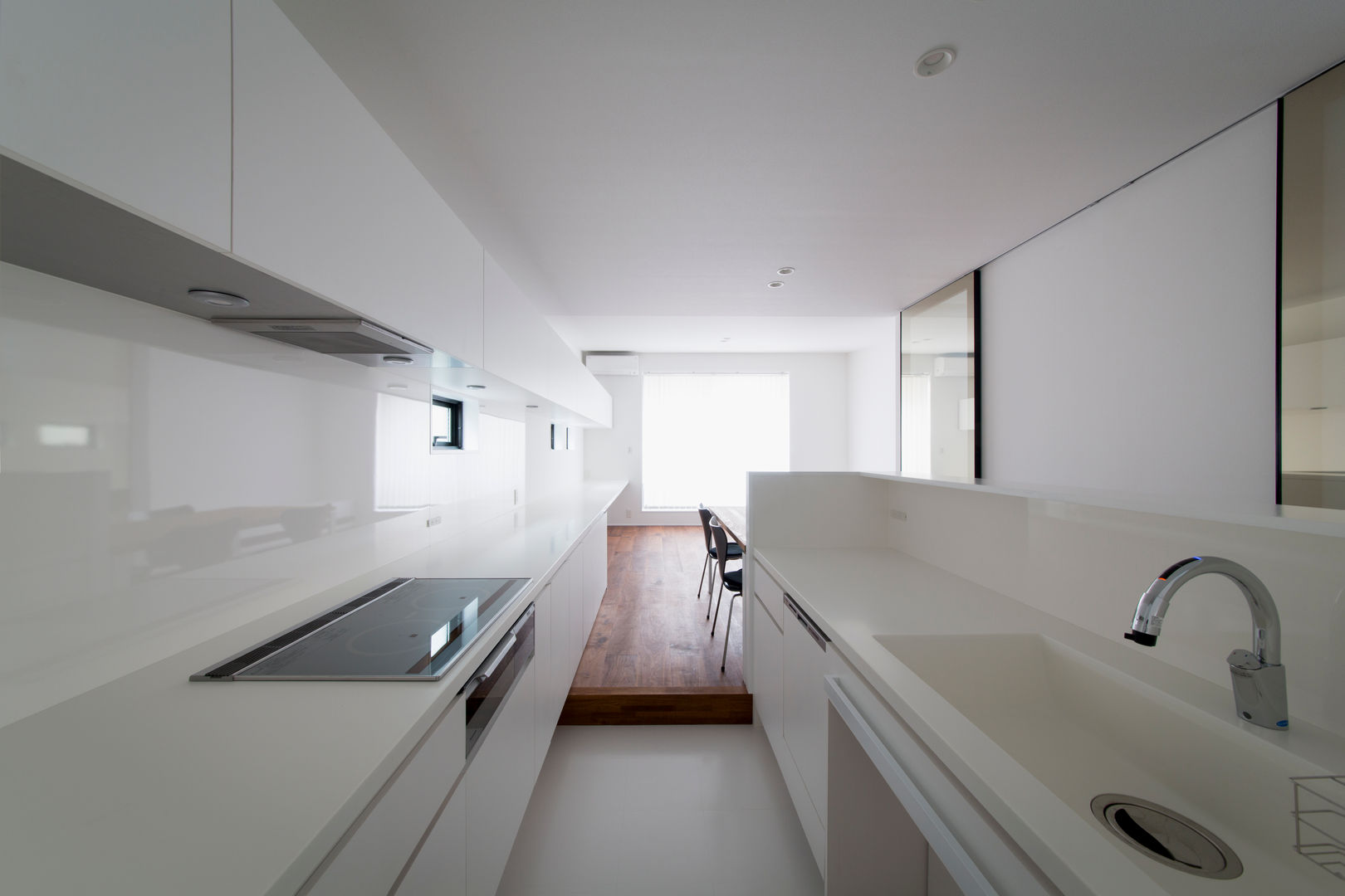 シンプルスタイリッシュハウス, ラブデザインホームズ／LOVE DESIGN HOMES ラブデザインホームズ／LOVE DESIGN HOMES Cucinino