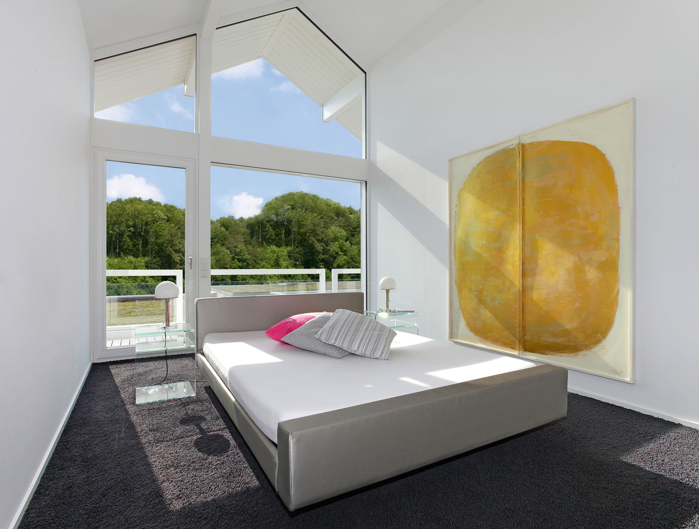 Wellness house near BremenWellness house near Bremen DAVINCI HAUS GmbH & Co. KG Modern style bedroom