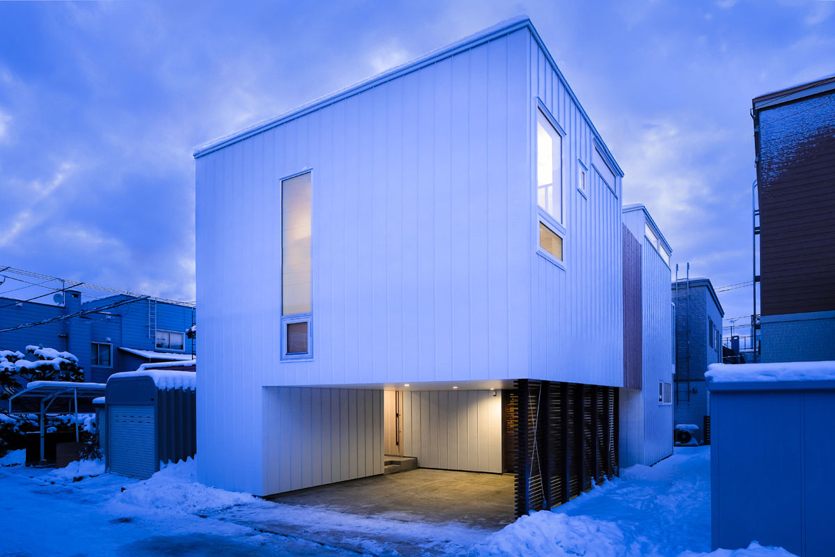 山の手コートハウス, 一級建築士事務所 Atelier Casa 一級建築士事務所 Atelier Casa Scandinavian style houses